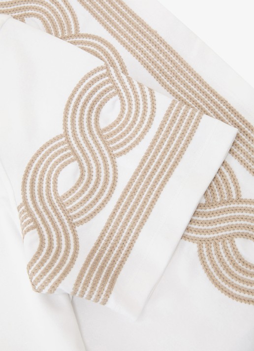 Reiss Arden regular fit overhemd met borduring - detail 6 white / wit