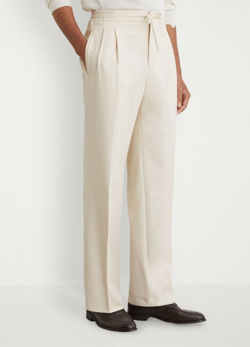 Reiss Arden regular fit pantalon met steekzakken