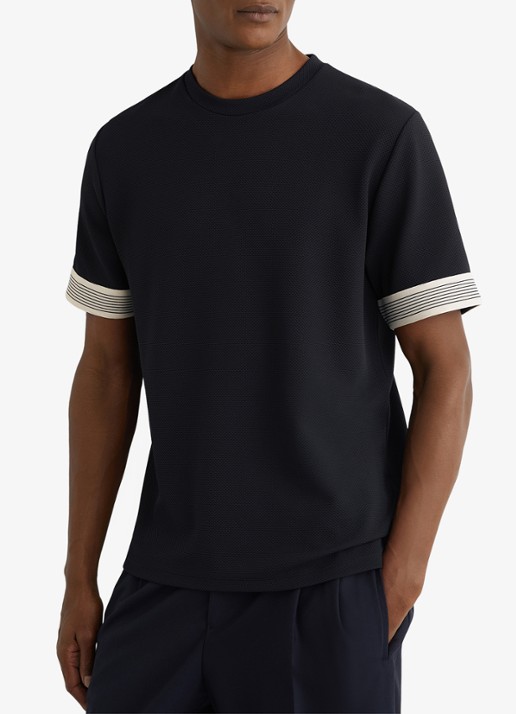 Reiss Aries T-shirt met structuur