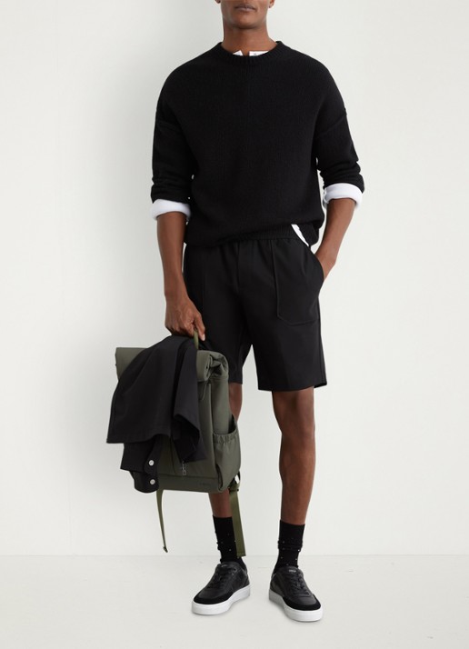 Reiss Ascend straight fit korte broek met steekzakken