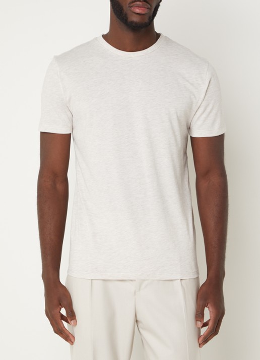 Reiss Bless T-shirt met gemêleerd dessin