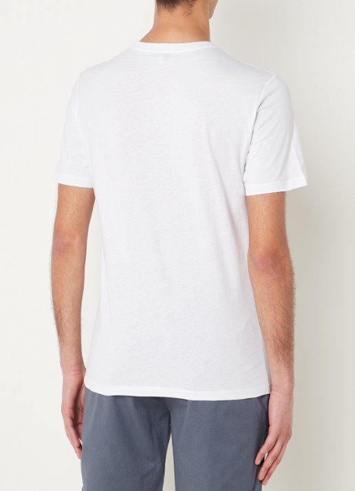 Reiss Bless T-shirt met ronde hals   - achterkant wit