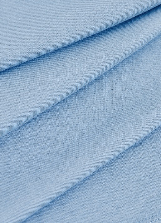 Reiss Bless T-shirt met stretch - detail 5 lichtblauw