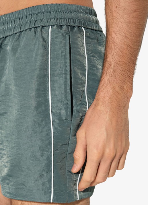 Reiss Breeze zwemshort met logo - detail 5 groen