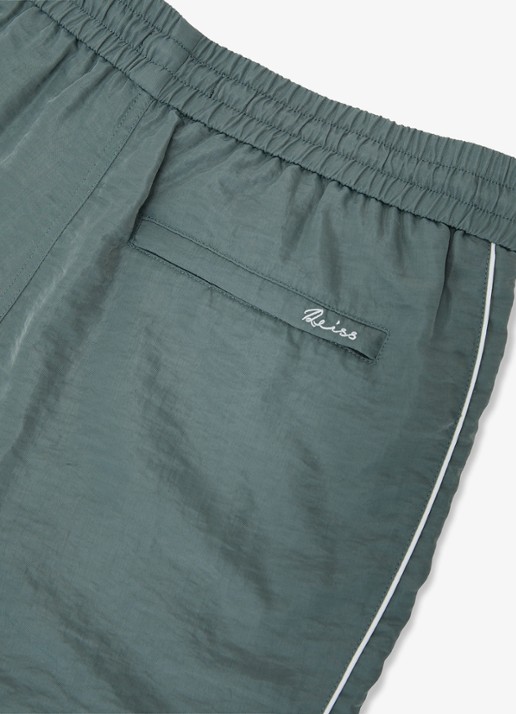 Reiss Breeze zwemshort met logo - detail 7 groen