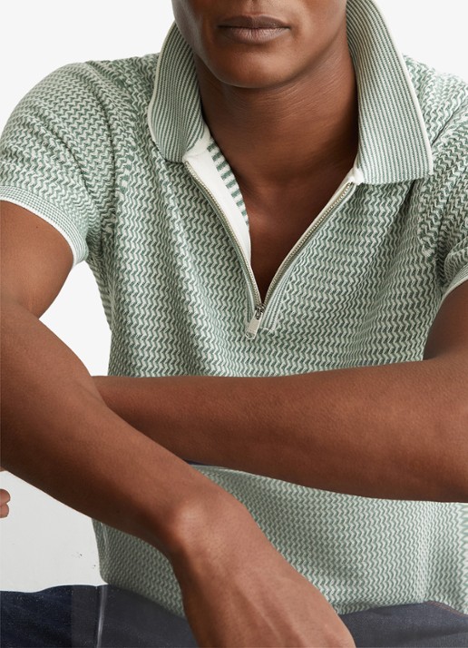 Reiss Brink regular fit polo met structuur