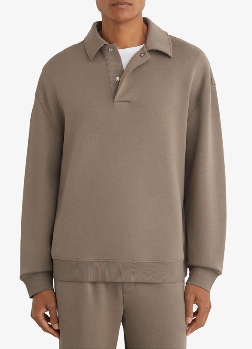 Reiss Brooks sweater met kraag
