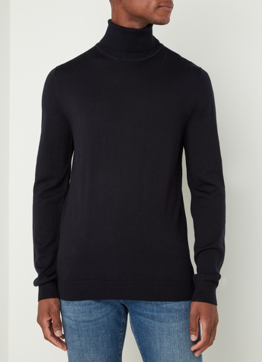 Reiss Caine fijngebreide coltrui van wol - detail 3 undefined