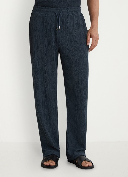 Reiss Carver regular fit pantalon met structuur
