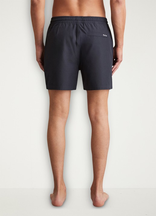 Reiss Cliff zwembroek met trekkoord - achterkant 5 donkerblauw