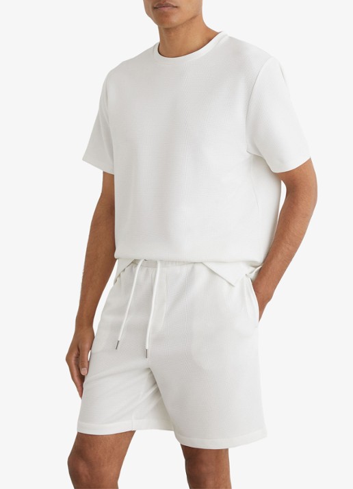 Reiss Cole T-shirt met structuur