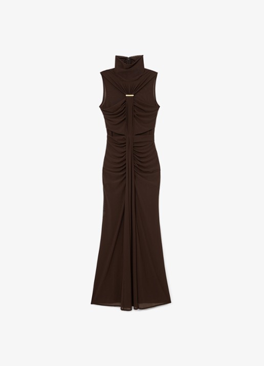 Reiss Colette maxi jurk met ruches