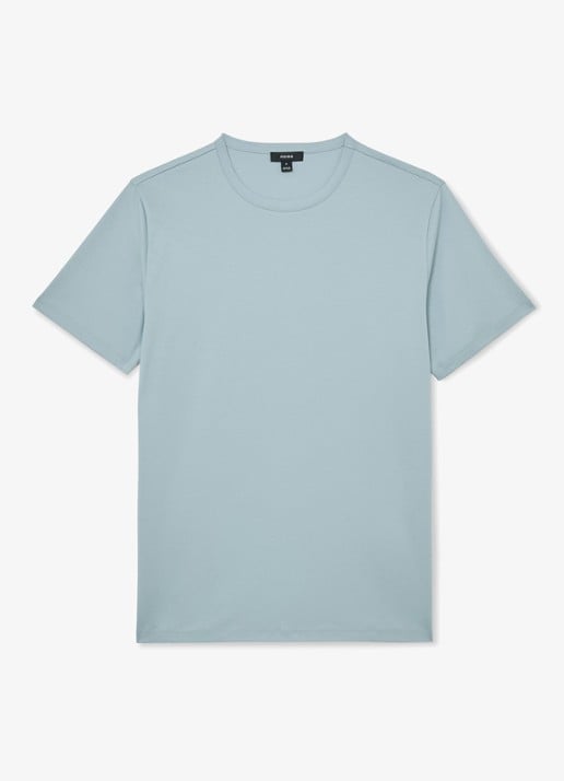 Reiss Count T-shirt met ronde hals - voorkant 4 blauw