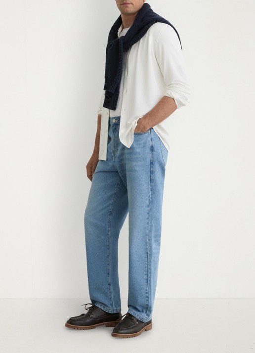 Reiss Davaro overhemd met stretch - voorkant 6 white / wit