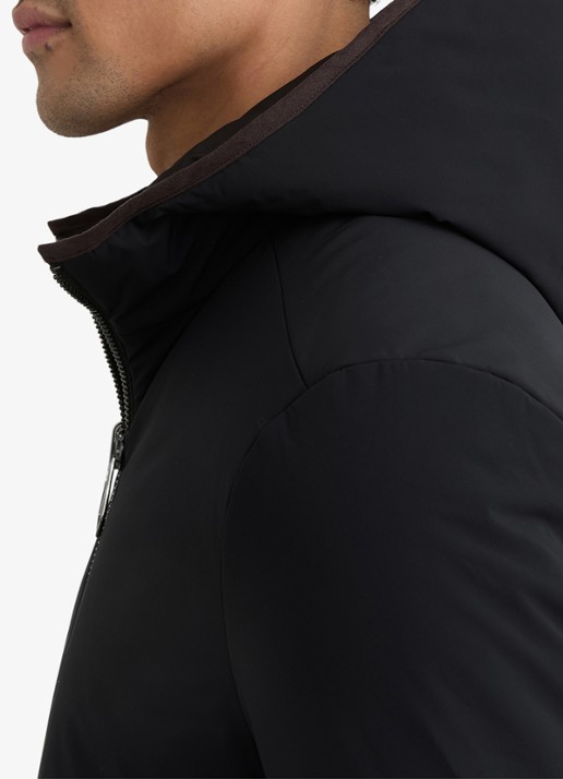 Reiss Devonay reversible gewatteerde jack met gekleurde rand - detail 7 multicolor