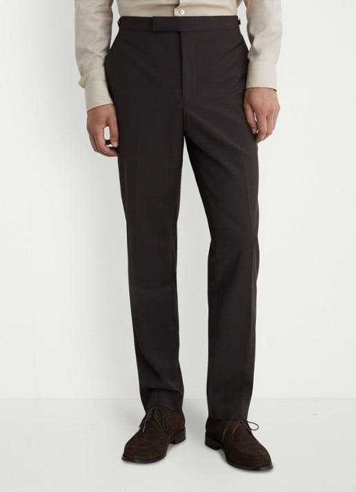 Reiss Dream regular fit pantalon in wolblend