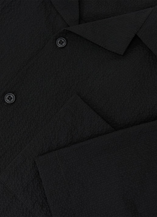 Reiss Eclipse regular fit overhemd met borstzak - detail 5 black / zwart