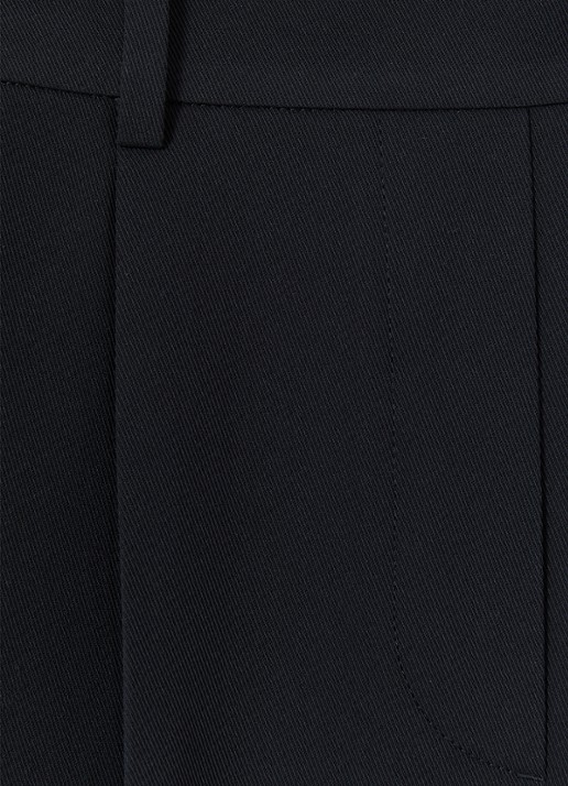 Reiss Eden high waist wide fit pantalon met steekzakken - detail 5 blauw