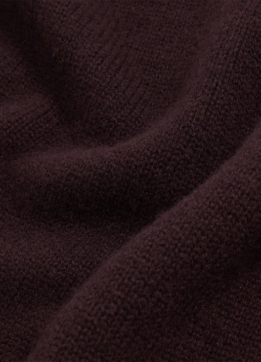 Reiss Ella fijngebreide trui in wolblend - detail 4 paars