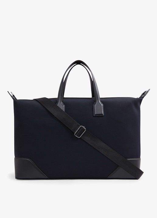 Reiss Elliot businesstas met afneembare schouderriem - achterkant 3 dark navy / blauw