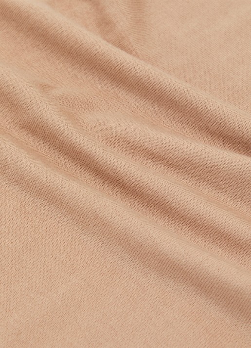 Reiss Evelyn mouwloze top in merino wolblend - detail 3 camel