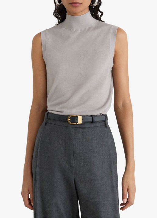 Reiss Evelyn mouwloze top in merino wolblend