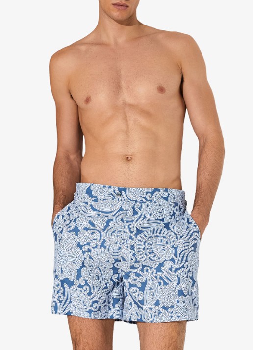 Reiss Fallow zwemshort met print