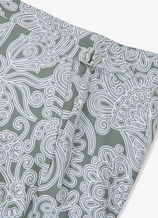Reiss Fallow zwemshort met print - detail 5 groen