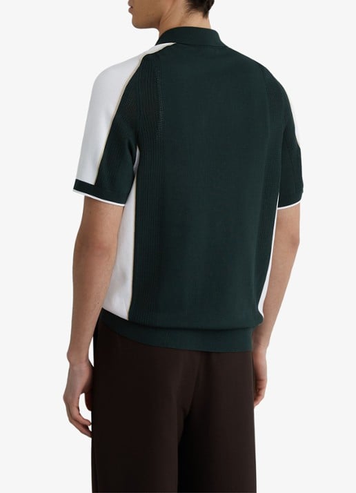 Reiss Farley regular fit overhemd - achterkant 6 donkergroen