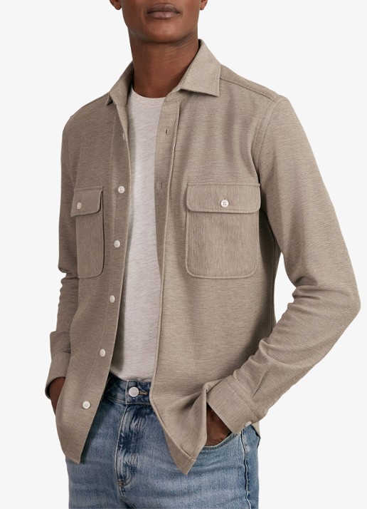 Reiss Forsithe regular fit overhemd met borstzakken