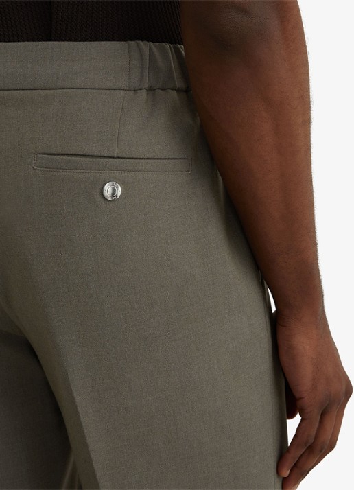 Reiss Found relaxed fit pantalon met steekzakken - detail 3 brons