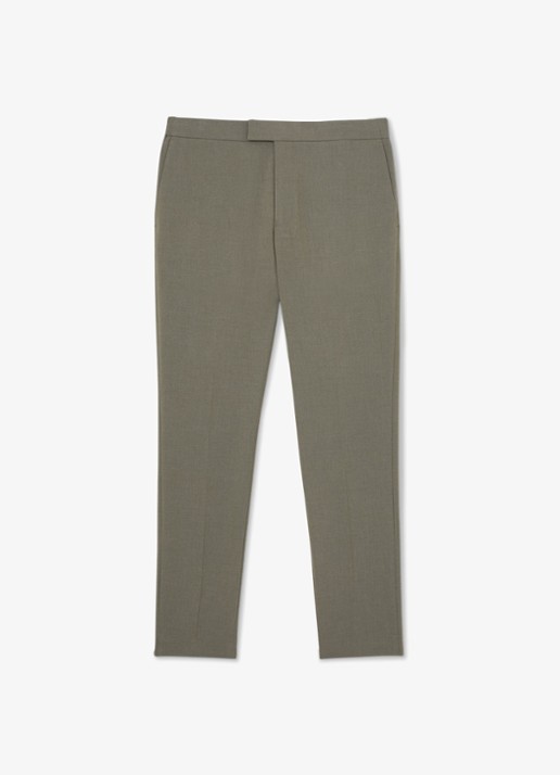 Reiss Found relaxed fit pantalon met steekzakken - voorkant 4 brons
