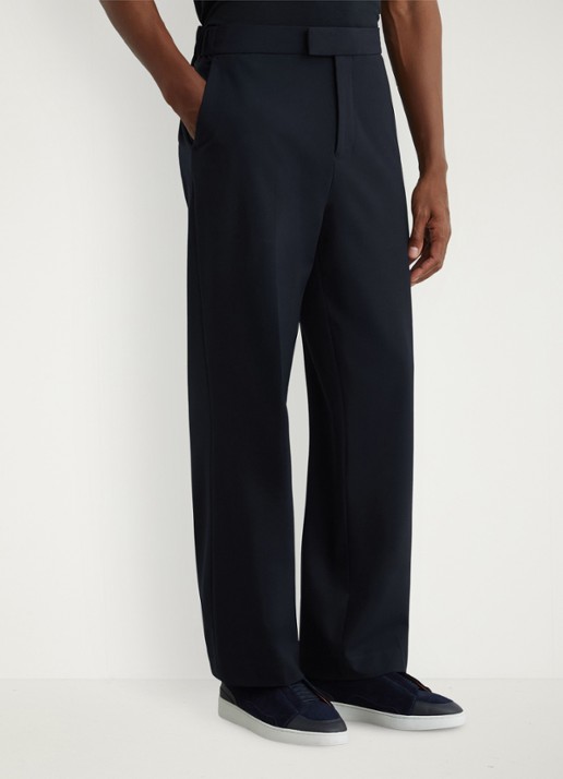 Reiss Found slim fit pantalon met trekkoord
