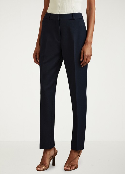 Reiss Gabi high waist slim fit chino - detail 4 donkerblauw
