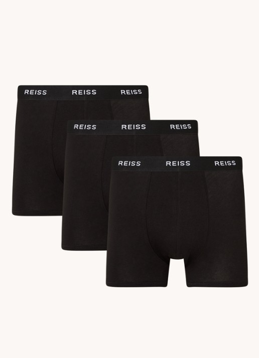 Reiss Heller boxershort met logoband in 3 pack