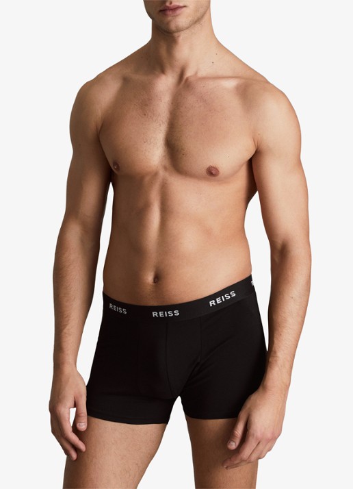 Reiss Heller boxershort met logoband in 3 pack - detail 7 zwart