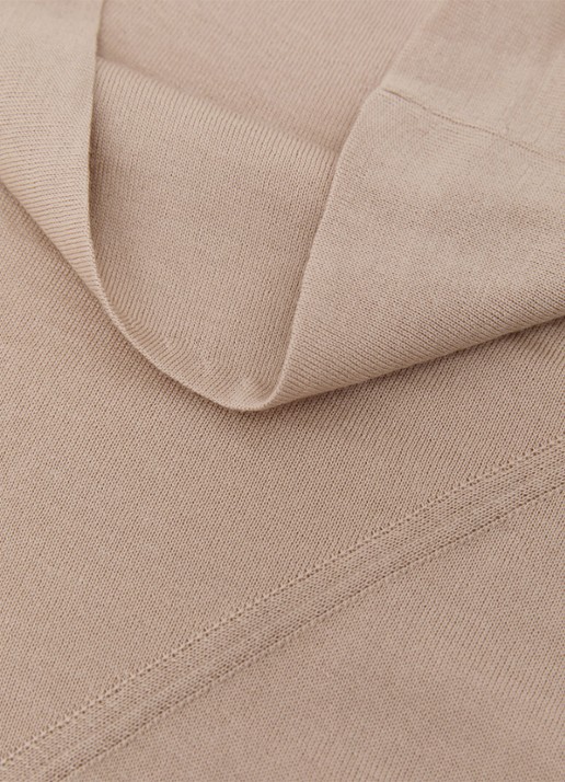 Reiss Honey top van wol met col - detail 6 beige