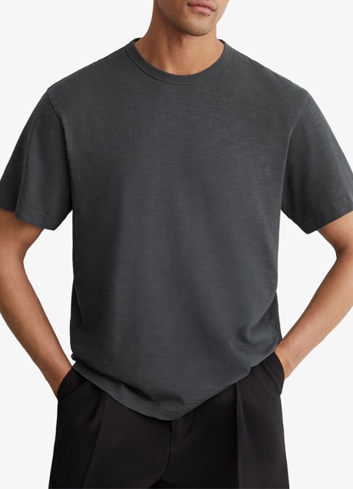 Reiss Huxley T-shirt met gemêleerd dessin