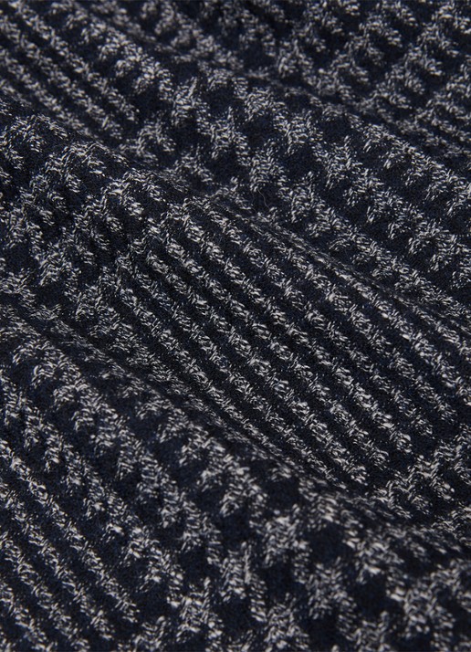 Reiss  Jacob regular fit colbert in wolblend met ruitdessin - detail 3 grijs