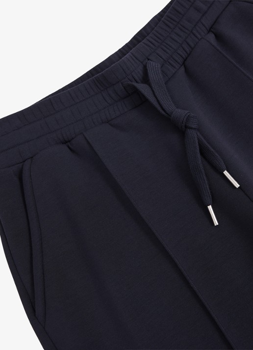 Reiss Jemma high waist straight fit joggingbroek met steekzakken - detail 8 blauw