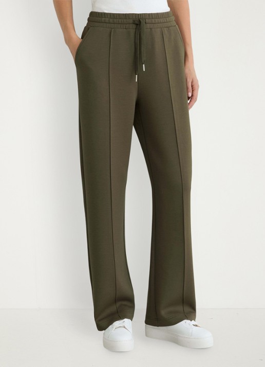 Reiss Jemma high waist wide fit joggingbroek met steekzakken