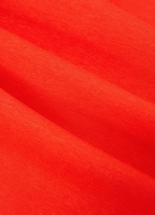 Reiss Josie T-shirt met ronde hals - detail 6 rood