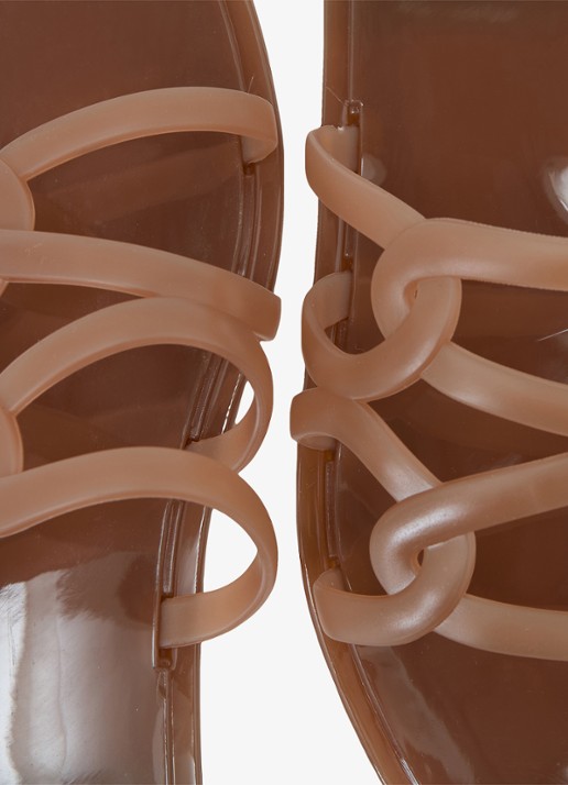 Reiss Juliette slipper - detail 4 beige