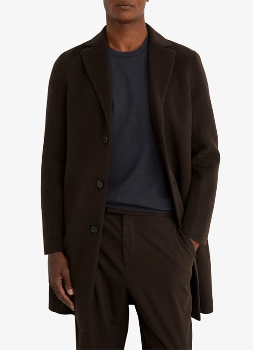 Reiss Knight mantel in wolblend