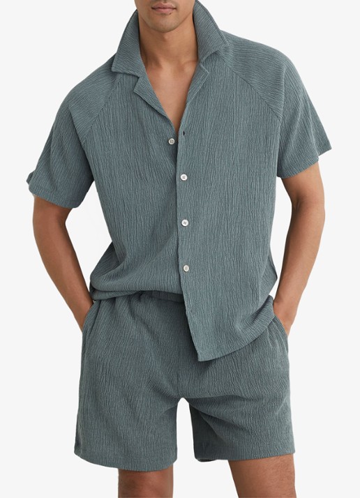 Reiss Knox regular fit overhemd met structuur