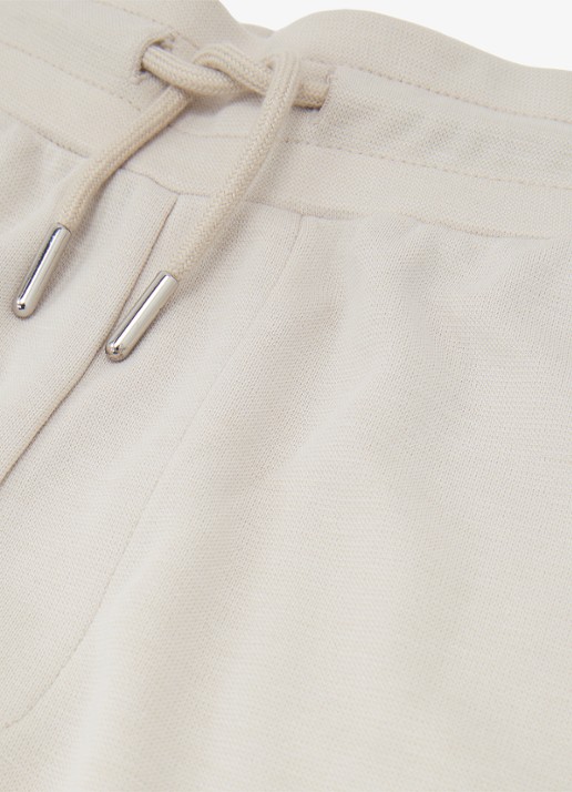 Reiss Lennox straight fit pantalon met steekzakken - detail 6 beige