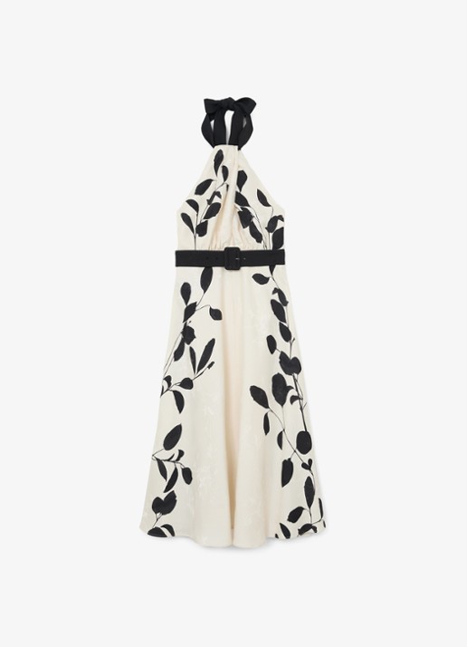 Reiss Libby midi jurk met bloemenprint