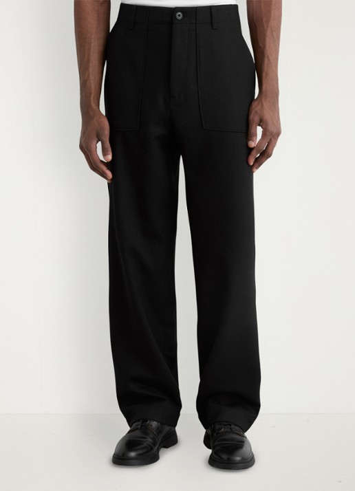 Reiss Loose fit pantalon met steekzakken