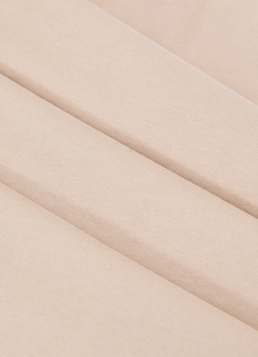 Reiss Luna T-shirt met V-hals  - detail 3 camel