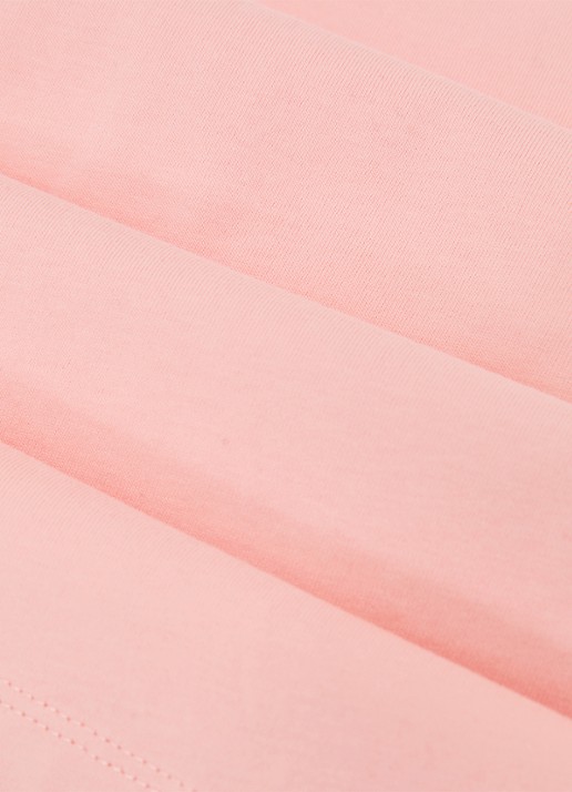 Reiss Luna T-shirt met V-hals  - detail 6 oudroze